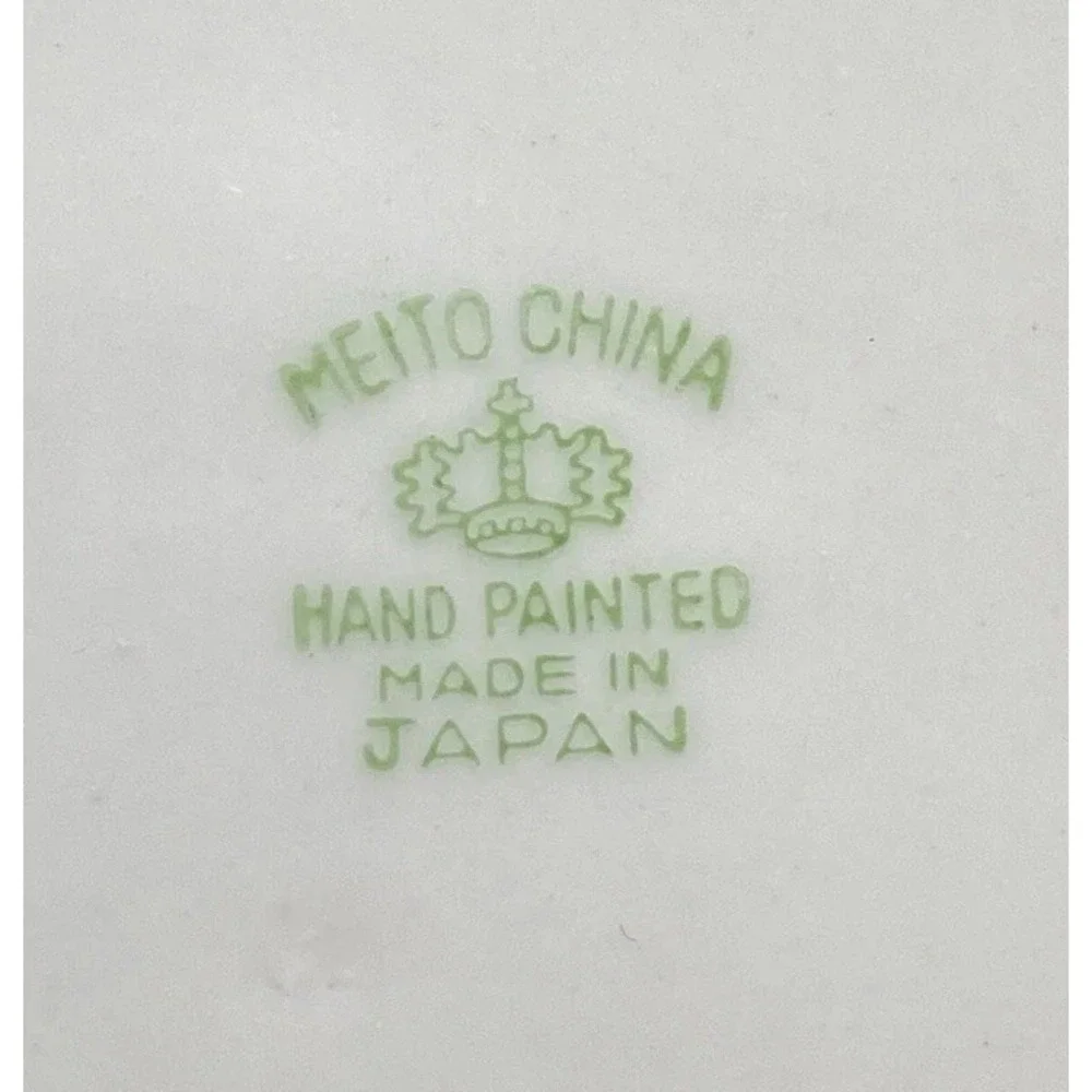 VTG Hand Painted Japan Porcelain Landscape Dishes Meito Noritake 1930s 40s Lot 2